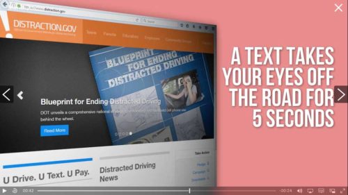 Course Example: Distracted Driving