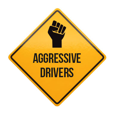 Defensive driving course details include aggressive drivers.