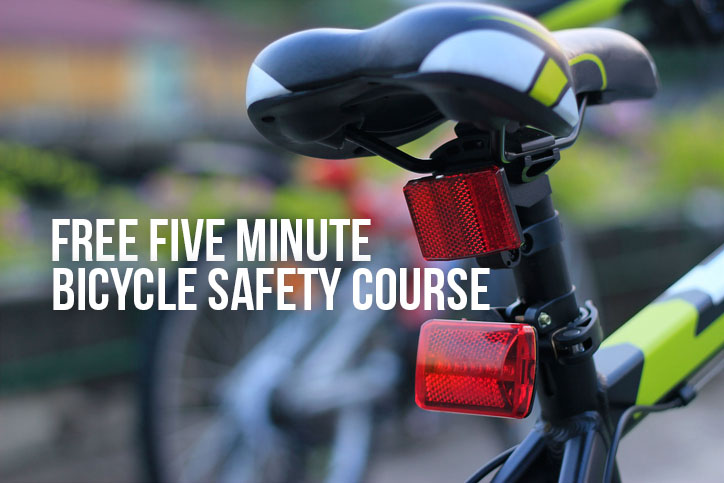5-Minute Bicycle Safety Course May Save Your Life