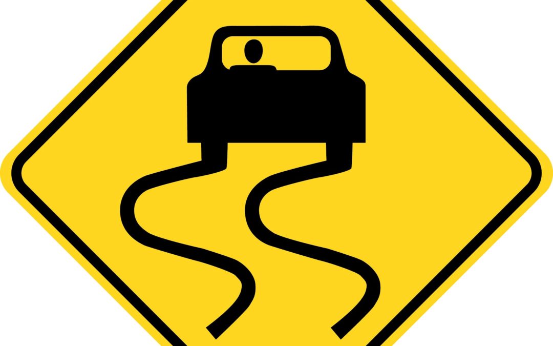 The Slippery When Wet Road Sign