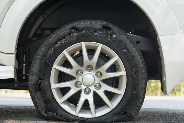 How to Safely Handle Your Vehicle During a Tire Blowout